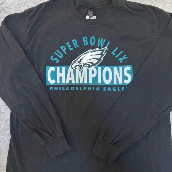 NFL Other - Philadelphia Eagles' Super Bowl LIX Black long-sleeved t-shirt